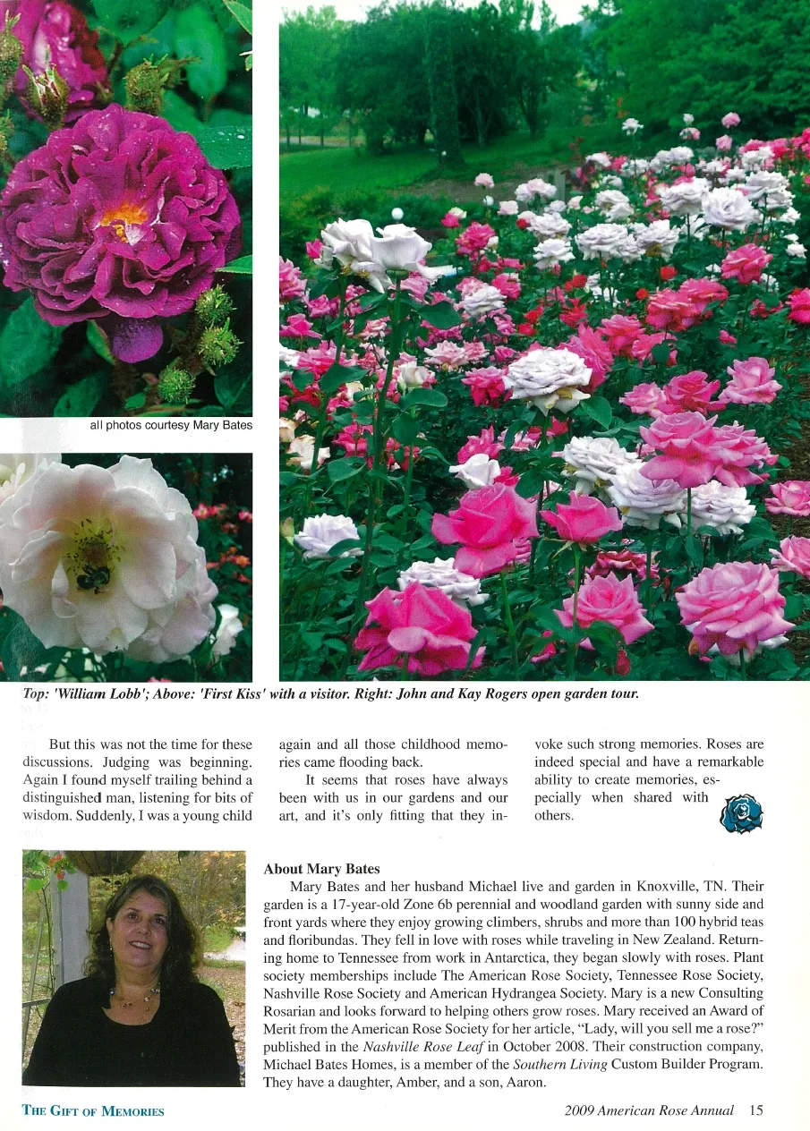 2009 American Rose Annual — page 6